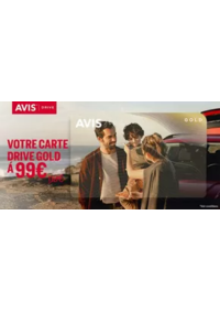 Prospectus AVIS - Perpignan - Aéroport : Durée limitée : Avis Drive Gold est à 99 €