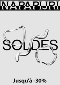 Prospectus Napapijri Nantes : Soldes Femme Jusqu'à -30%