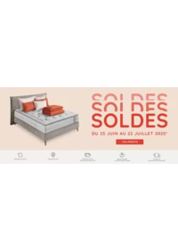 Prospectus Maison de la literie TOUQUES : Jusqu'à -30% de réduction sur nos matelas et sommiers, fabriqués en France.