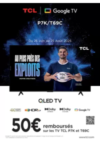 Prospectus MDA UNIEUX : TCL 50€ remboursés