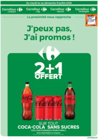 Prospectus Carrefour Drive AUSSONNE : J'PEUX PAS, J'AI PROMOS DU 01 AU 13 JUILLET 2025