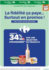 Prospectus Carrefour Drive BEAUZELLE : LA FIDÉLITÉ ÇA PAYE... SURTOUT EN PROMOS !