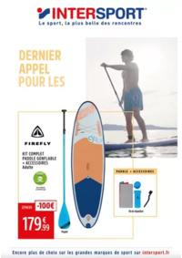 Prospectus Intersport MAYENNE : Dernier appel pour les