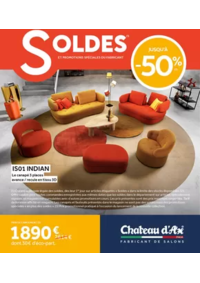 Prospectus Château d´Ax Poitiers : SOLDES jusqu'à -50 %