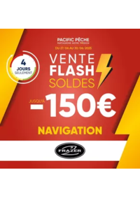 Prospectus Pacific Pêche CHALON SUR SAÔNE : Vente Flash Navigation
