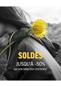 Prospectus Aigle STRASBOURG 32 rue du 22 Novembre : SOLDES jusqu'à -50 %
