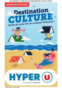 Prospectus Hyper U DOUVRES LA DELIVRANDE : Magazine Culture ÉTÉ