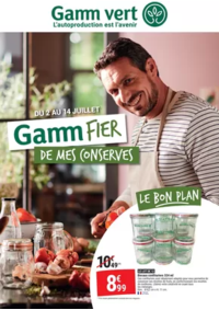 Prospectus Gamm vert CLISSON : Gamm FIER DE MES CONSERVES