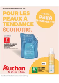 Prospectus Auchan Villeneuve-d'Ascq V2 : Pour les peaux à tendance économe