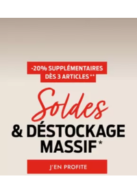 Prospectus Christine Laure THOIRY : -20% supplémentaires dès 3 articles achetés !