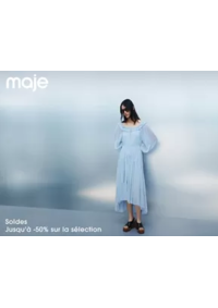 Prospectus Maje ROUBAIX : SOLDES jusqu'à -50 %