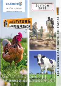 Prospectus E.Leclerc TEMPLEUVE : Grand marché du local + cahier E des Hdf