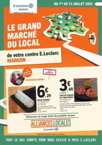 Prospectus E.Leclerc MARGON NOGENT LE ROTROU : Catalogue Alliances Locales