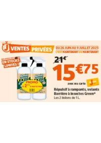 Prospectus Jardiland DRUMETTAZ CLARAFOND : Nos ventes privées