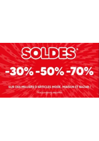 Prospectus Stokomani Corbeil-Essonnes : SOLDES jusqu'à -70 %