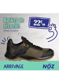 Prospectus Noz Montataire : Chaussures de sécurité