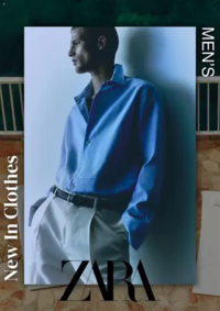 Prospectus ZARA VALENCIENNES : Men's New in Cloches