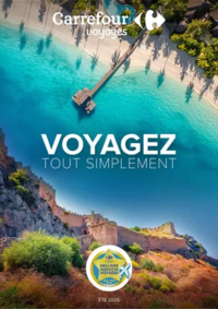 Prospectus Carrefour Market MANTES LA JOLIE : VOYAGEZ TOUT SIMPLEMENT