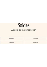 Prospectus GANT Saint-Tropez : Soldes Jusqu’à 50 % de réduction