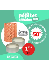 Prospectus Gifi AMIENS : Profitez des pépites de la semaine chez GiFi : du 2 au 6 juillet une sélection de produits à PRIX FO