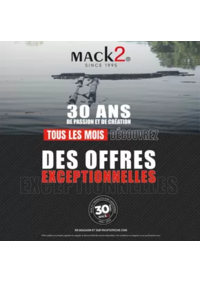 Prospectus Pacific Pêche FORBACH : Ce mois-ci découvrez une NOUVELLE sélection de produits de la marque Mack2 à un prix EXCEPTIONNEL !