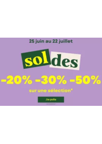 Prospectus Nature & Découvertes MULHOUSE : Soldes