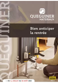 Prospectus Quéguiner matériaux Loudéac : Bien anticiper la rentrée