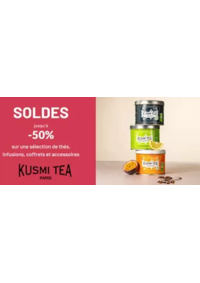Prospectus Kusmi Tea Cannes : Soldes Jusqu'à -50%