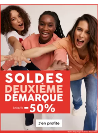 Prospectus CCV Dunkerque  : Soldes Deuxième Démarque Jusqu'à -50%
