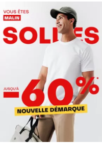 Prospectus Jules STRASBOURG C.C. Rivétoile : Soldes Nouvelle démarque jusqu'à -60%