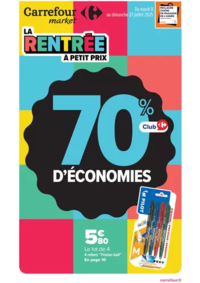 Prospectus Carrefour Market NEVERS : 70% D'ÉCONOMIES