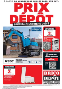 Prospectus Brico Dépôt MARTIGUES : Spécial chantiers d'été !