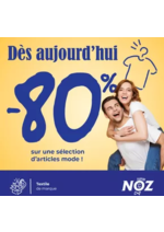 Prospectus NOZ : SOLDES Textile de marques