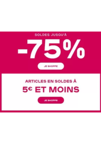 Prospectus Claire's LONGUENESSE : SOLDES jusqu'à -75 %