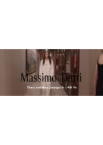 Prospectus Massimo Dutti : Des soldes jusqu’à - 40 %