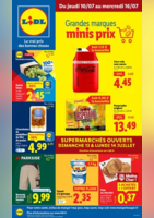 Retrouvez vos marques préférées du quotidien à prix minis en supermarché Lidl ! - Lidl