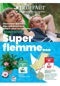 Prospectus Truffaut : Super flemme...