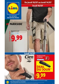 Prospectus Lidl LABEGUDE : Profitez de la vente Parkside chez Lidl, des outils à prix malins pour les bricoleurs !