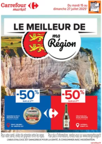 Prospectus Carrefour Market PRIGONRIEUX : LE MEILLEUR DE MA REGION NORMANDIE