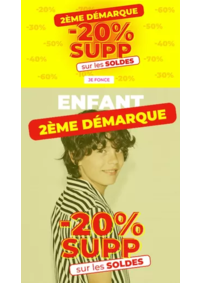 Prospectus Dégriff'Stock VALENCE : Deuxième démarque soldes Jusqu'à -20%