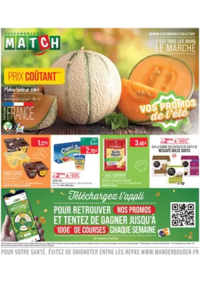 Prospectus Supermarchés Match Halluin : VOS PROMOS de l'été