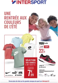 Prospectus Intersport PERPIGNAN : UNE RENTRÉE AUX COULEURS DE L'ÉTÉ