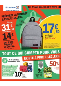 Prospectus E.Leclerc NOYAL SUR VILAINE : DEPENSER MOINS 15