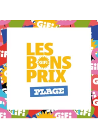 Prospectus Gifi BAYEUX - ST VIGOR LEGRAND : Les indispensables de l'été pour chiller au bord de l'eau tout juillet !