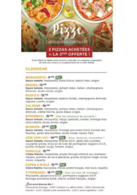 Prospectus Baila Pizza VITRÉ : La carte à emporter