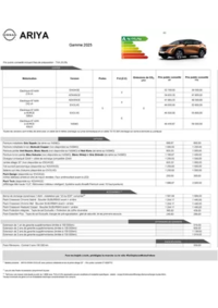 Prospectus Nissan BEAUNE : Nissan ARIYA