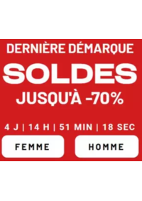 Prospectus Bizzbee Rouen : DERNIÈRE DÉMARQUE SOLDES JUSQU'À -70%