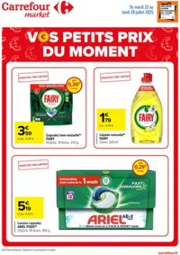 Prospectus Carrefour Market THUMERIES : LES PETITS PRIX DU MOMENT !