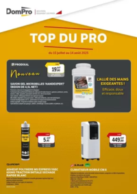 Prospectus Dompro DOUAI : Top Du Pro