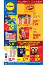Prospectus Lidl : Laissez-vous emporter par les saveurs de l'Espagne avec la gamme Sol & Mar chez Lidl !